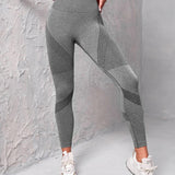 Dámské sportovní legíny Easithlete s širokým pasem na jógu