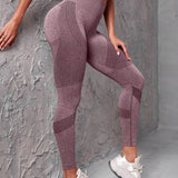 Dámské sportovní legíny Easithlete s širokým pasem na jógu