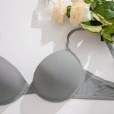 Dámská ležérní vícebarevná podprsenka, hladká, s vyztužením, s volným zádovým výstřihem, ze středně strečového materiálu pro každodenní pohodlí.