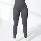 Easithlete 4dílná sada bezešvých vysoce strečových sportovních legín