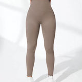 Easithlete 4dílná sada bezešvých vysoce strečových sportovních legín