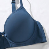 Podprsenka Soft Rib s mašličkou a krystalovým přívěskem