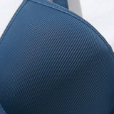 Podprsenka Soft Rib s mašličkou a krystalovým přívěskem