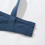 Podprsenka Soft Rib s mašličkou a krystalovým přívěskem