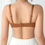 Podprsenka Soft Rib s mašličkou a krystalovým přívěskem