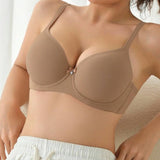 Podprsenka Soft Rib s mašličkou a krystalovým přívěskem