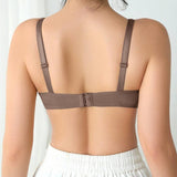 Podprsenka Soft Rib s mašličkou a krystalovým přívěskem