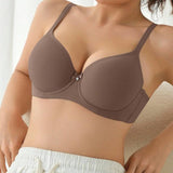 Podprsenka Soft Rib s mašličkou a krystalovým přívěskem