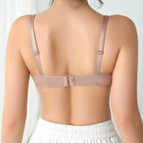 Podprsenka Soft Rib s mašličkou a krystalovým přívěskem