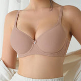 Podprsenka Soft Rib s mašličkou a krystalovým přívěskem