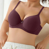 Podprsenka Soft Rib s mašličkou a krystalovým přívěskem