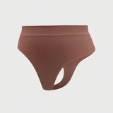 Bezešvé kalhotky Hot Pant z žebrovaného polyamidu