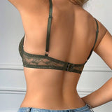 Dámská sexy podprsenka bez kostic, 1 kus, sexy spodní prádlo